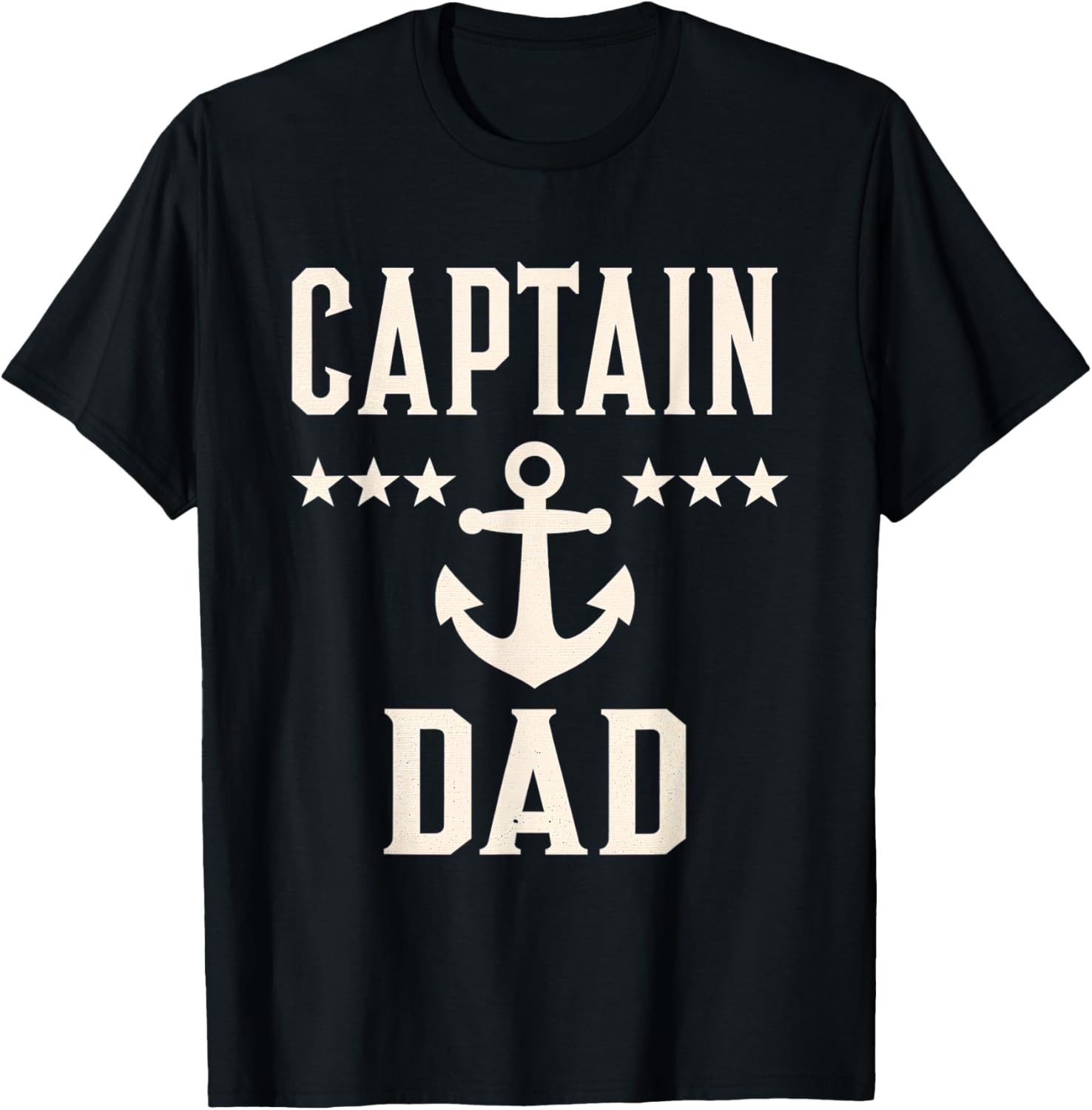 Captain Dad Anchor Nautical Boat Father Dad