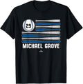 Baseball American Flag Michael Grove Los Angeles Baseball