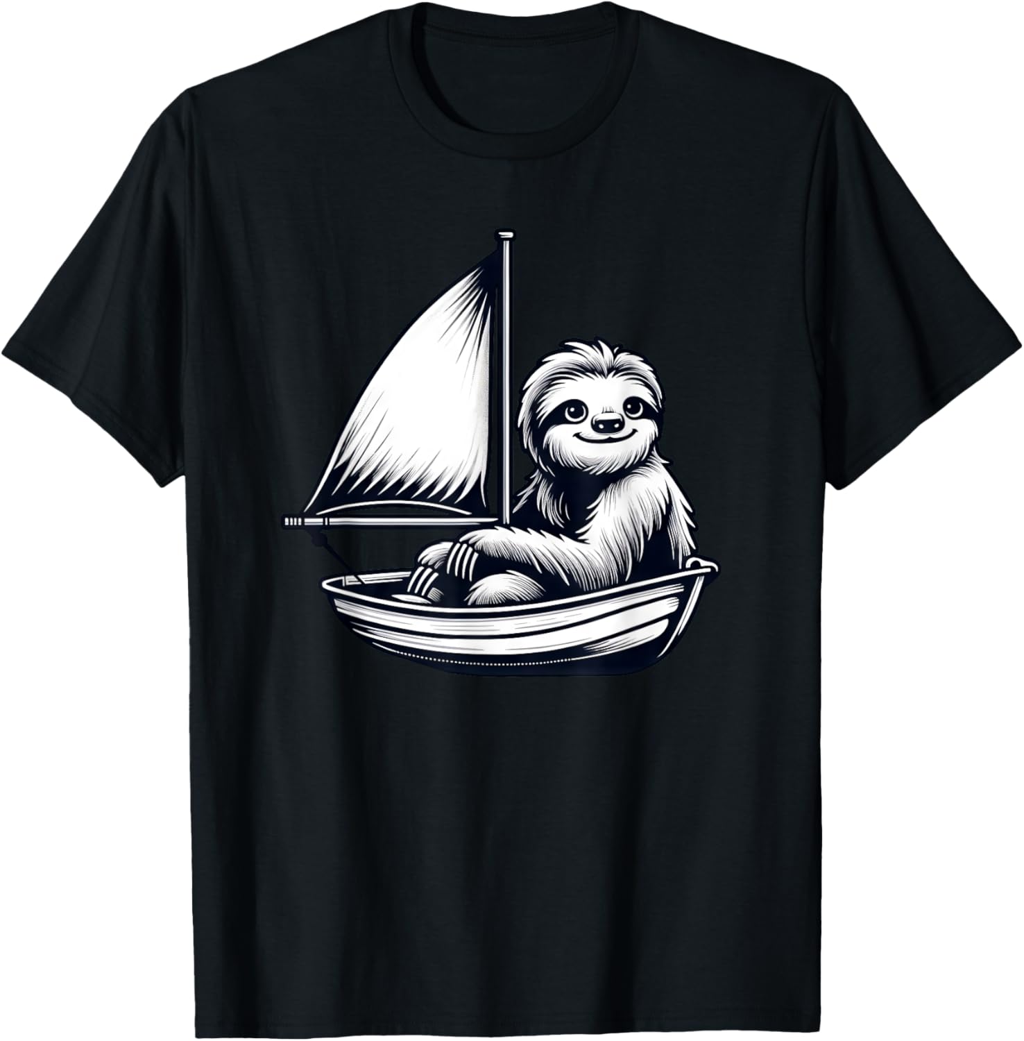 Charming Sloth Sailing Boat