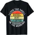 Trucker Farmer Mechanic Construction Diesel Dirt Coffee