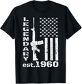 1960 62Nd Birthday Legendary Patriot 62 Years Old Pro Guns