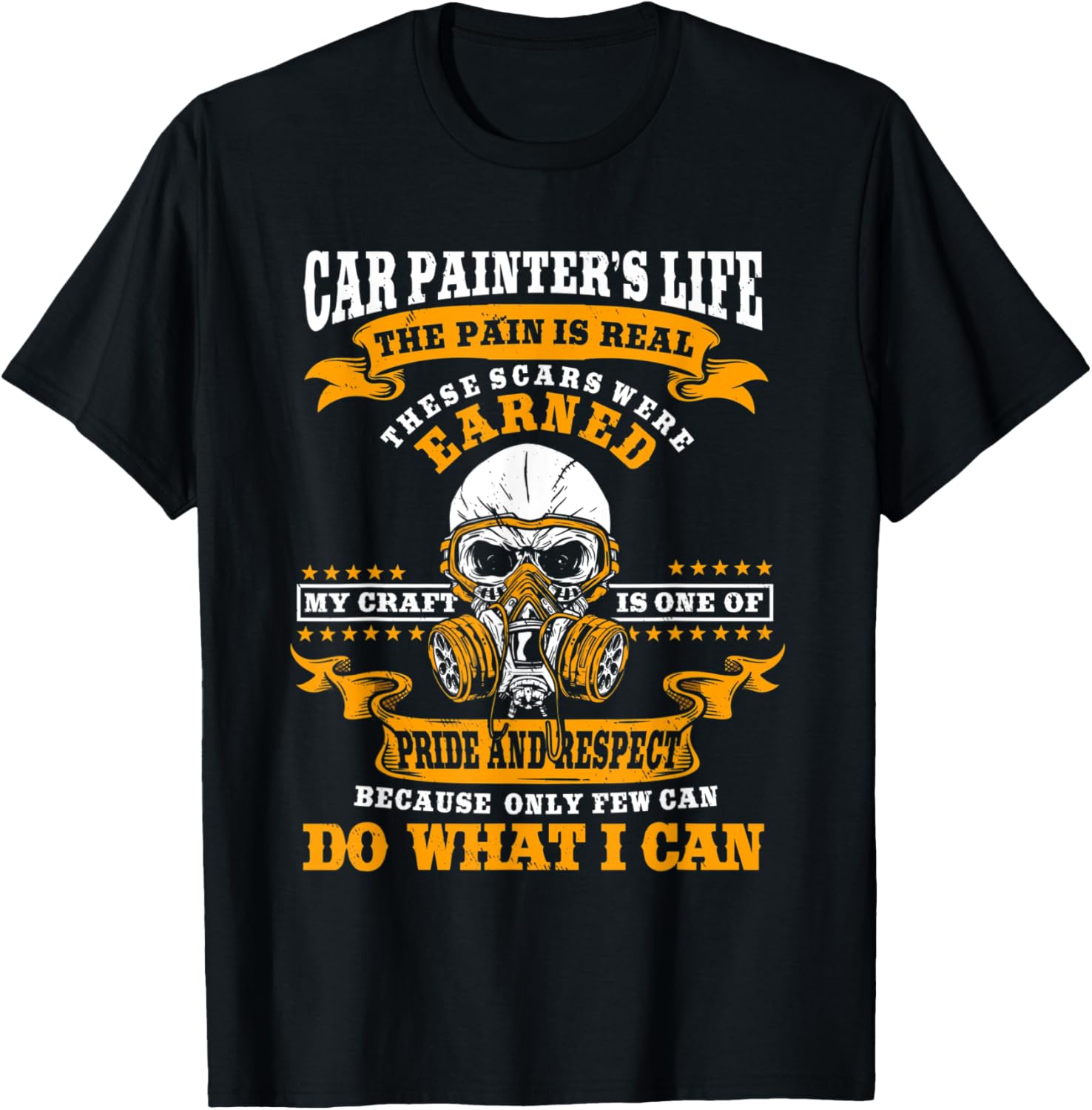 Mens Great Car Painter Saying Gift Paint Gun
