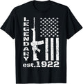 1922 100Th Birthday Legendary Patriot 100 Years Old Pro Guns
