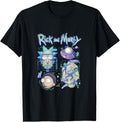 Rick Morty 3D Vaporwave Style Space Cruiser Portal Gun