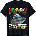 Xmas Lighting Santa Hat Jet Boat Merry Christmas