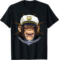 Boat Captain Monkey Boat Lover Owners Sailor Monkey