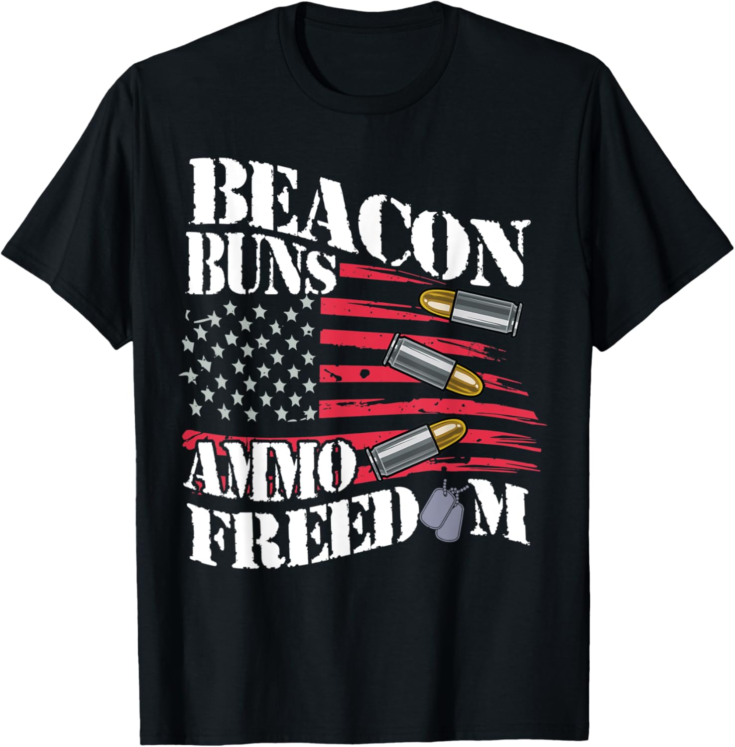 Beacon Buns Ammo Freedom Pro God Guns American Flag
