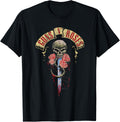 Guns N Roses Dagger Skull T Shirt