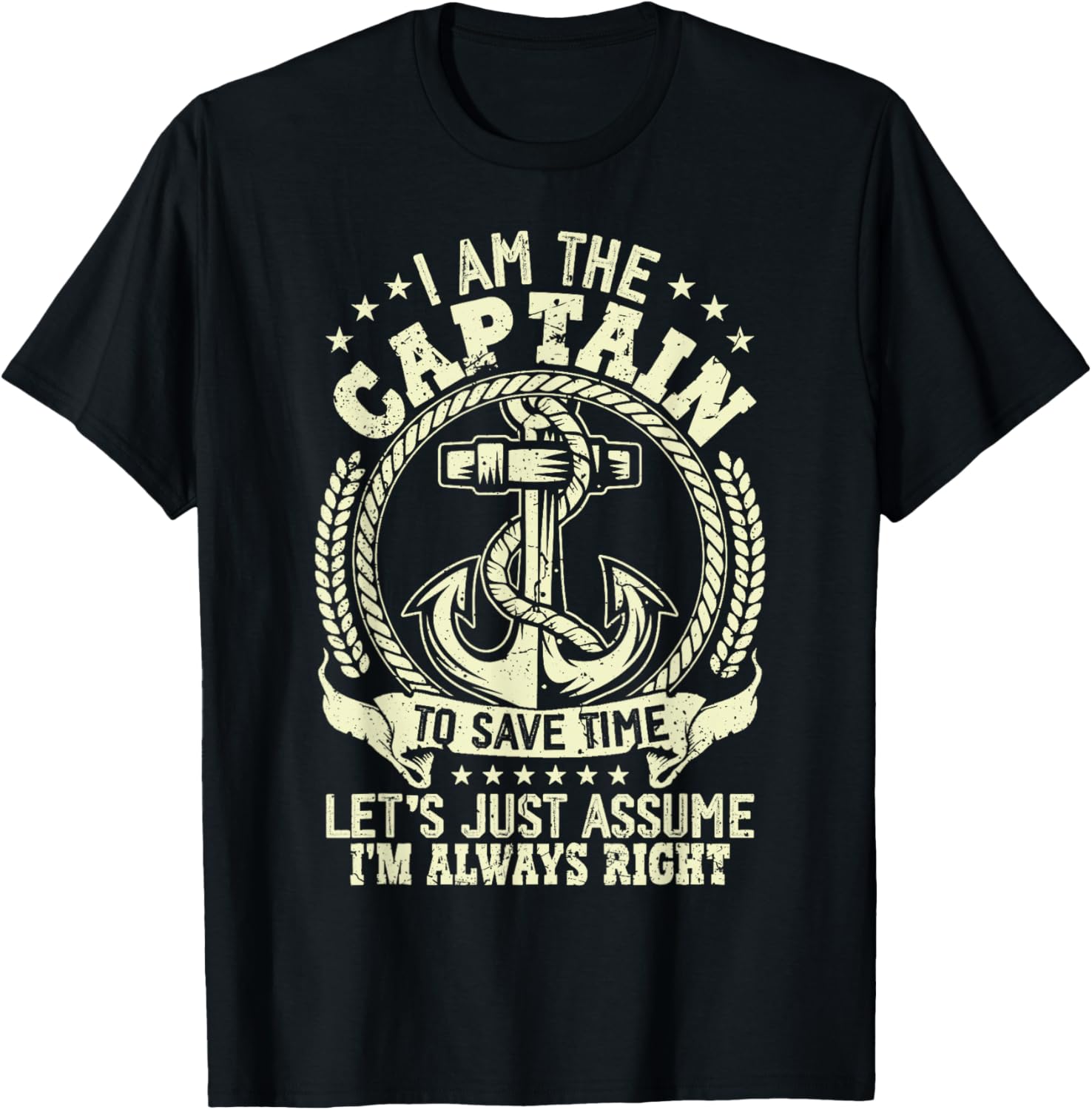 Cool Captain Art Men Women Boat Ship Funny