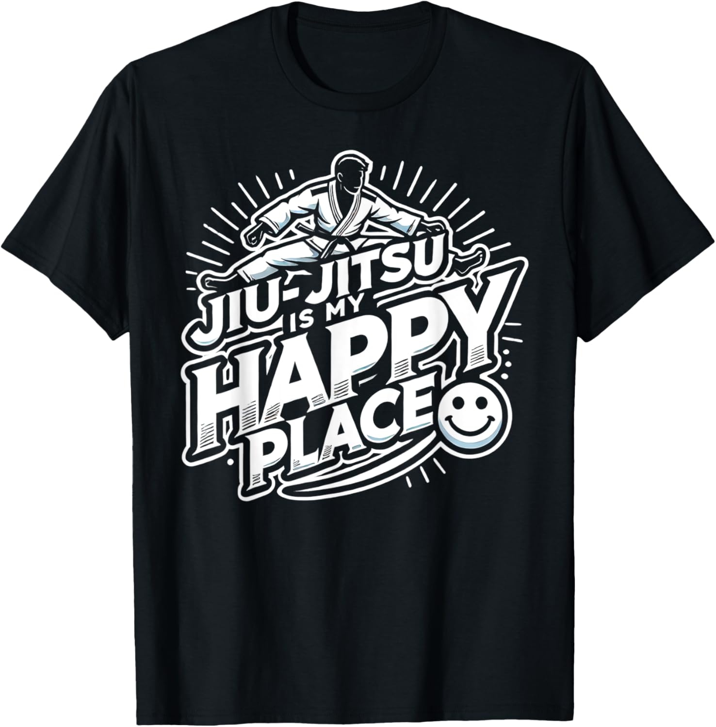 Jiu Jitsu is my Happy Place - Funny Jiu Jitsu