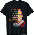 Women Belong In All Places Ruth Bader Ginsburg RBG T-Shirt