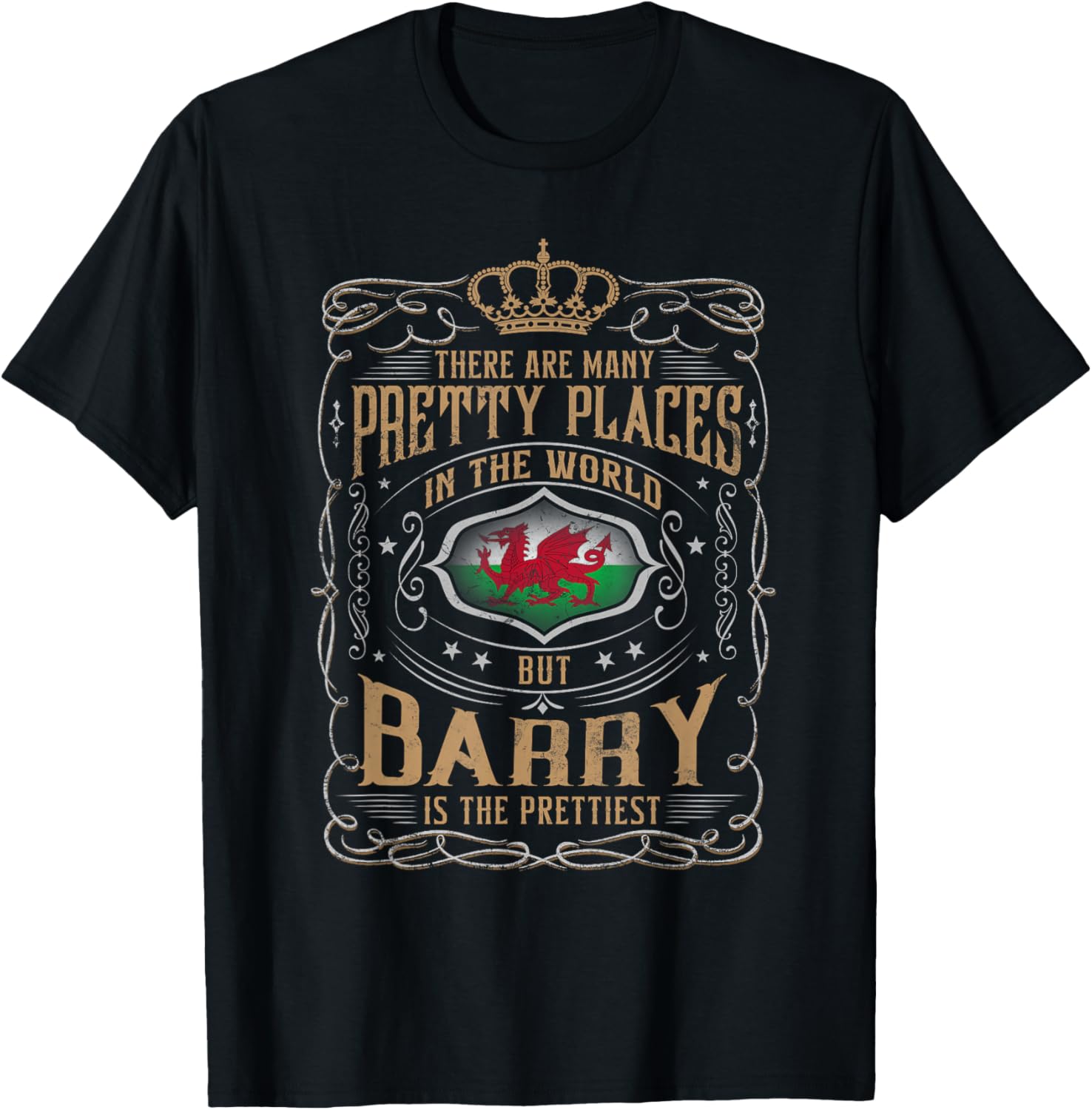 From all places I know, BARRY IN WALES is the prettiest