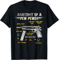 Funny Anatomy Of A Pew Pewer Ammo Gun Amendment Saying
