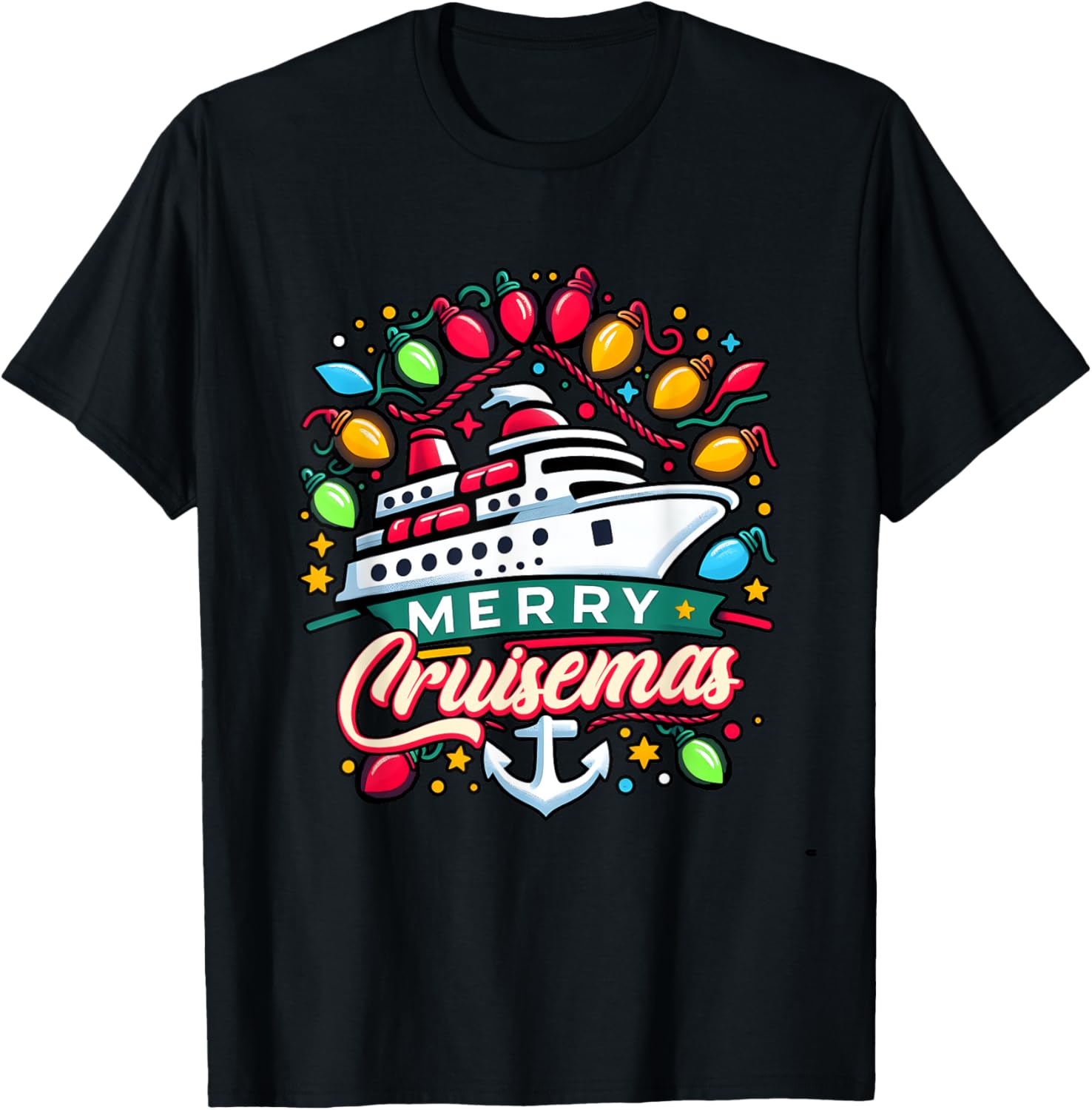 Merry Cruisemas Cruise Christmas Xmas Pajamas Holiday Boat