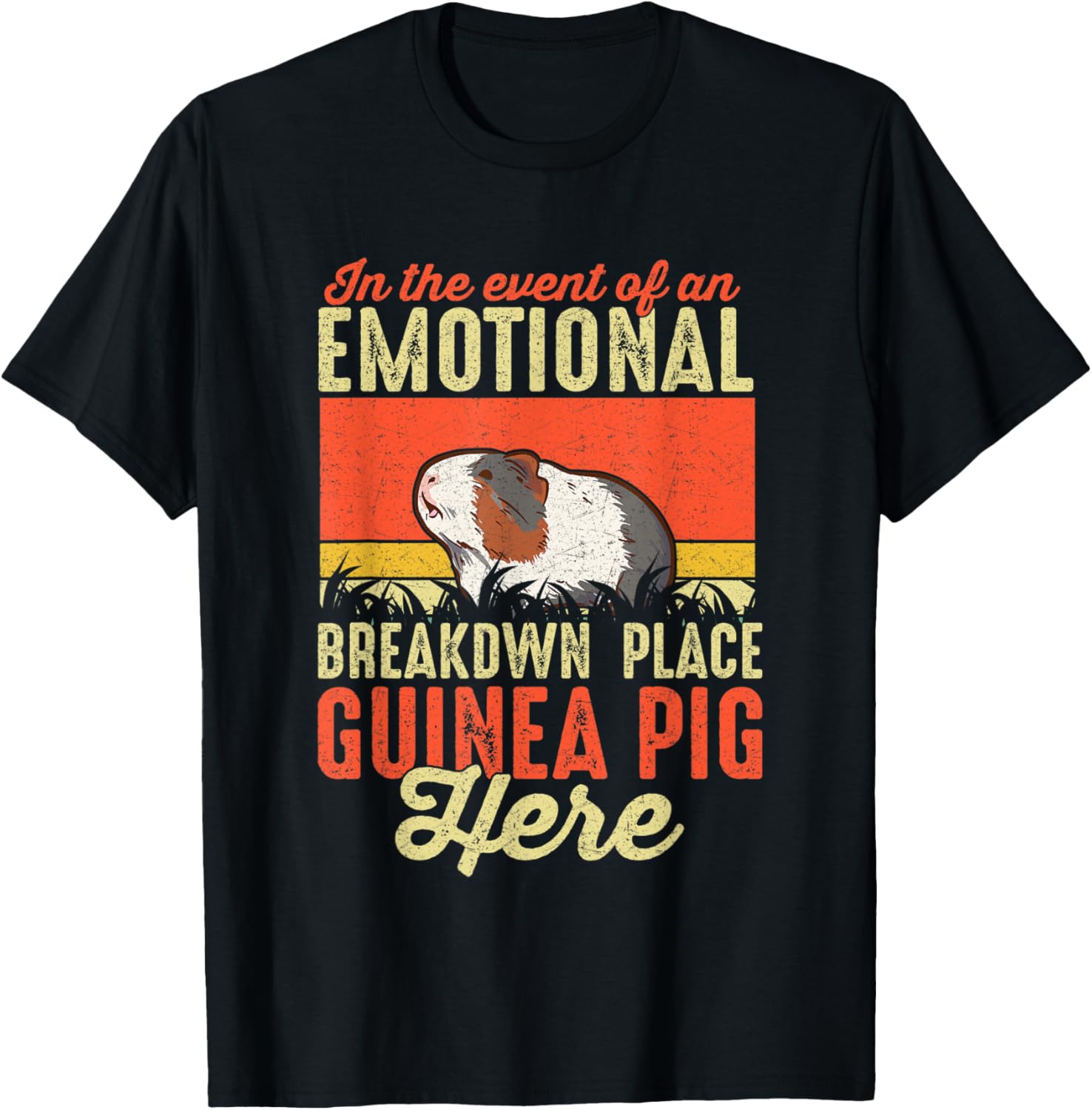 In The Event Of An Emotional Breakdown Place Guinea Pig Here