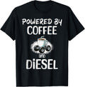 Powered By Coffee Diesel Highway Warrior Big Rig