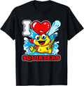 Retro I Love Heart Squirters Meme Funny 80S Squirt Guns