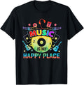 Music Is My Happy Place Inspiring Music Novelty Gifts
