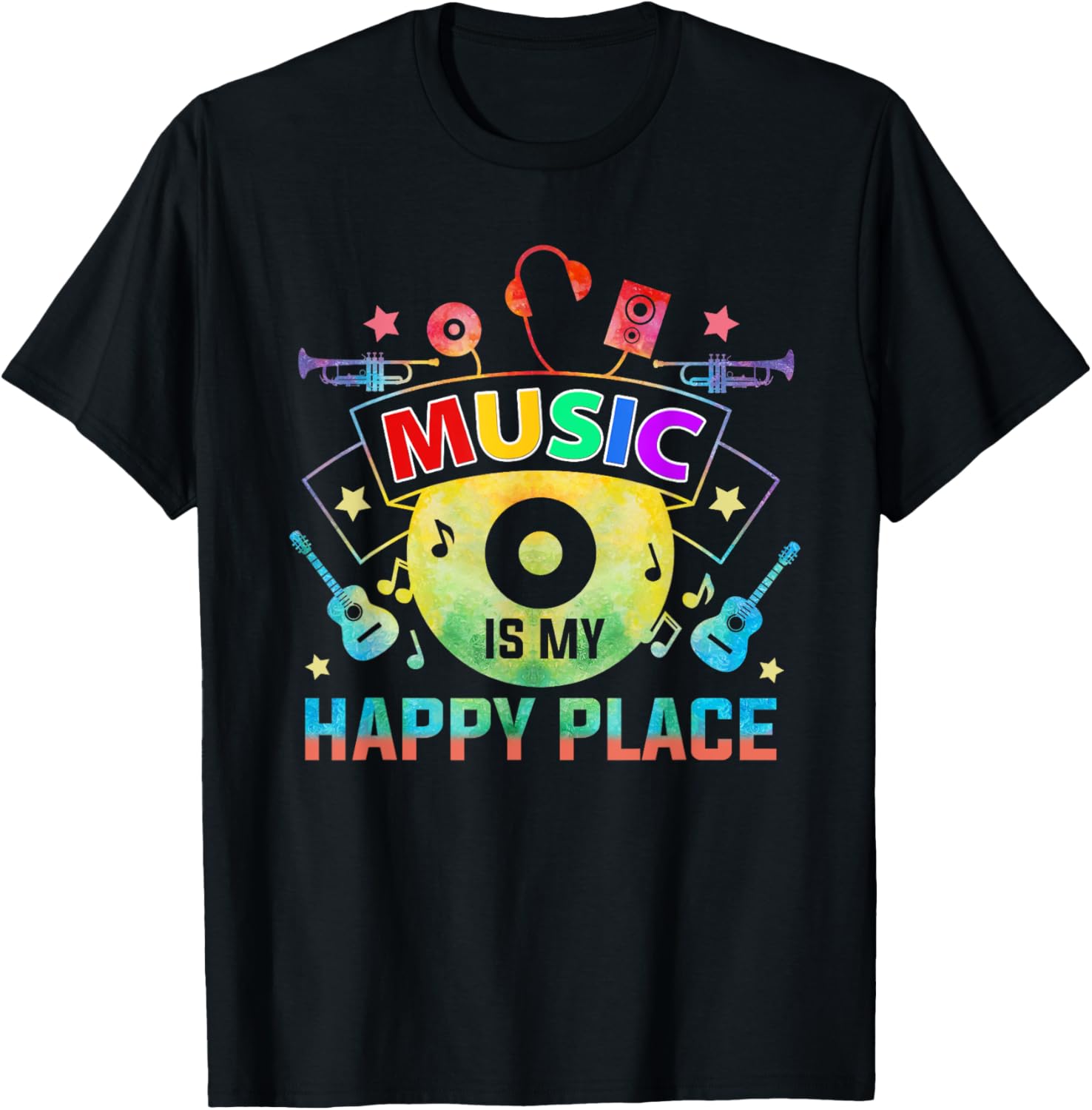 Music Is My Happy Place Inspiring Music Novelty Gifts