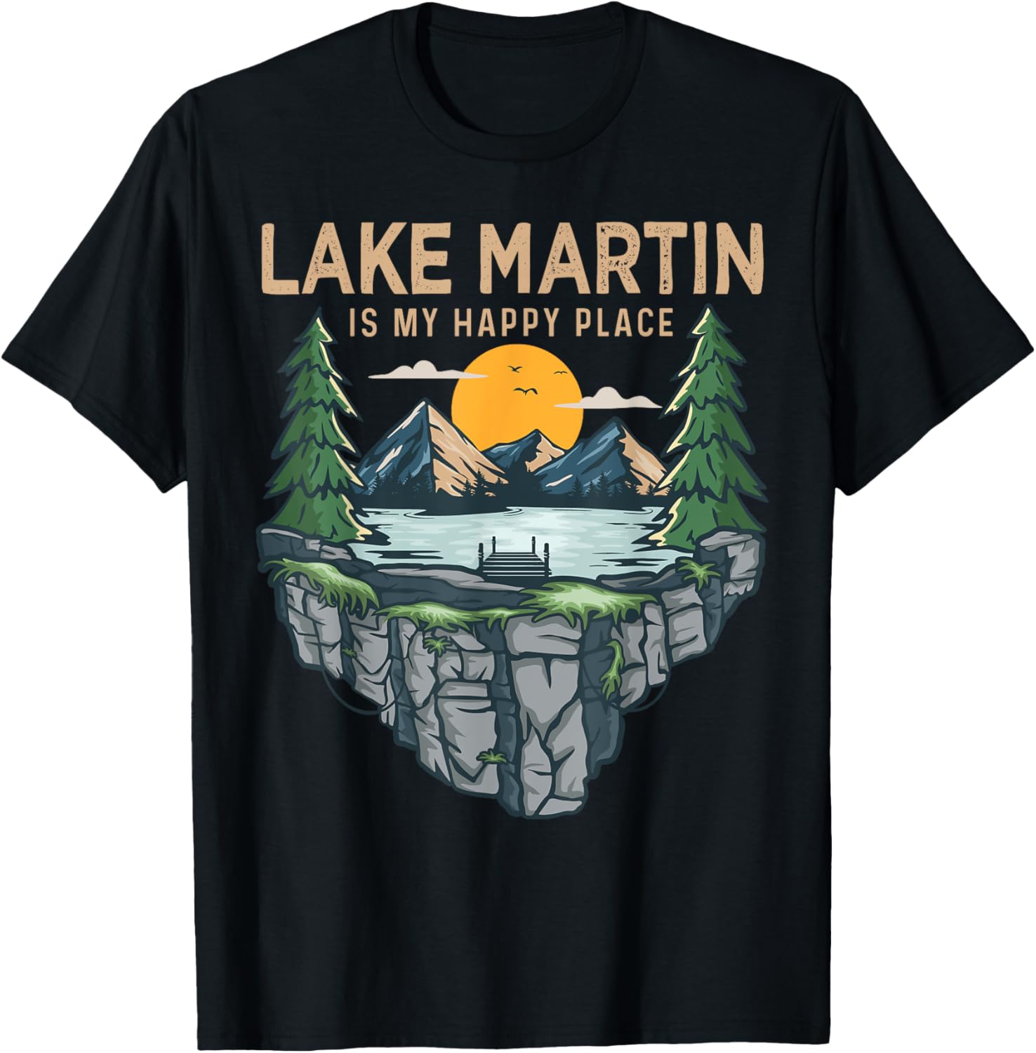 Fishing Boating Camping - My Happy Place Lake Martin