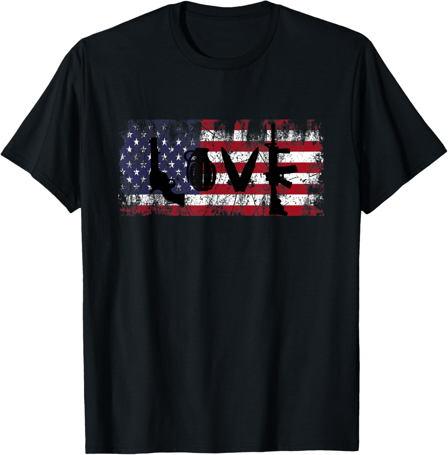 Protect The 2Nd Amendment Love Guns Military Gift