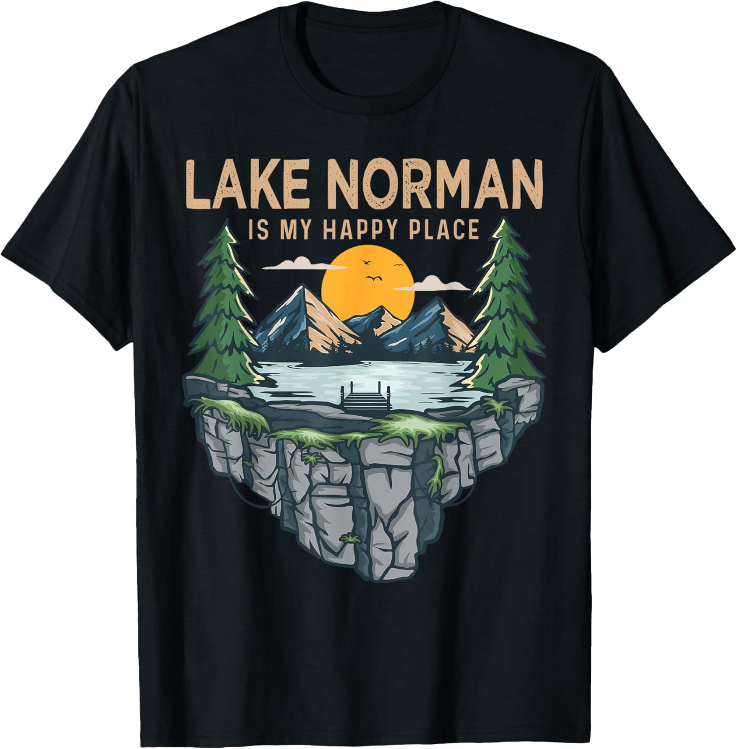 Fishing Boating Camping - My Happy Place Lake Norman