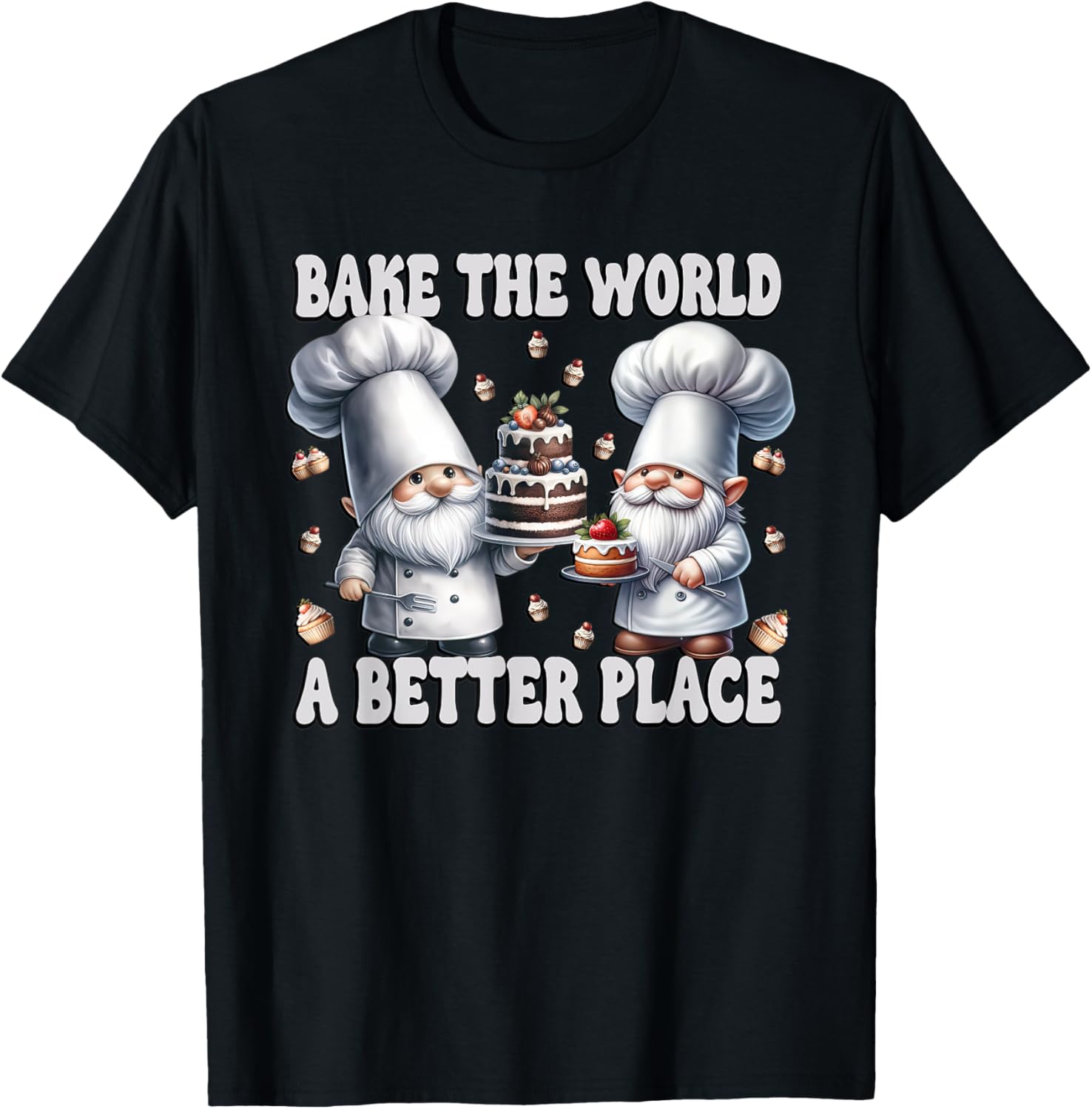 Cute Cupcake Gnomes For Girls Bake The World A Better Place