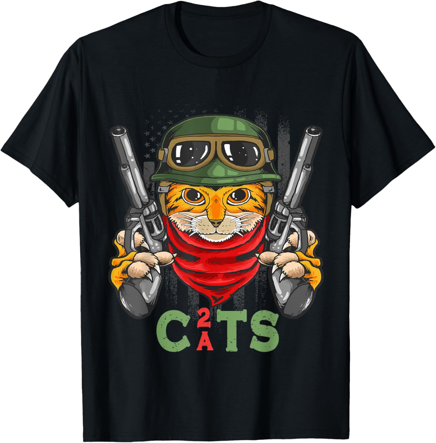 Funny I Love Guns Cats 2Nd Amendment Humor Cat Gun Owner
