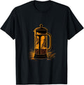 French Press Coffee Maker Barista Café Caffeine Brewing