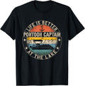 Pontoon Captain Life Is Better At Lake