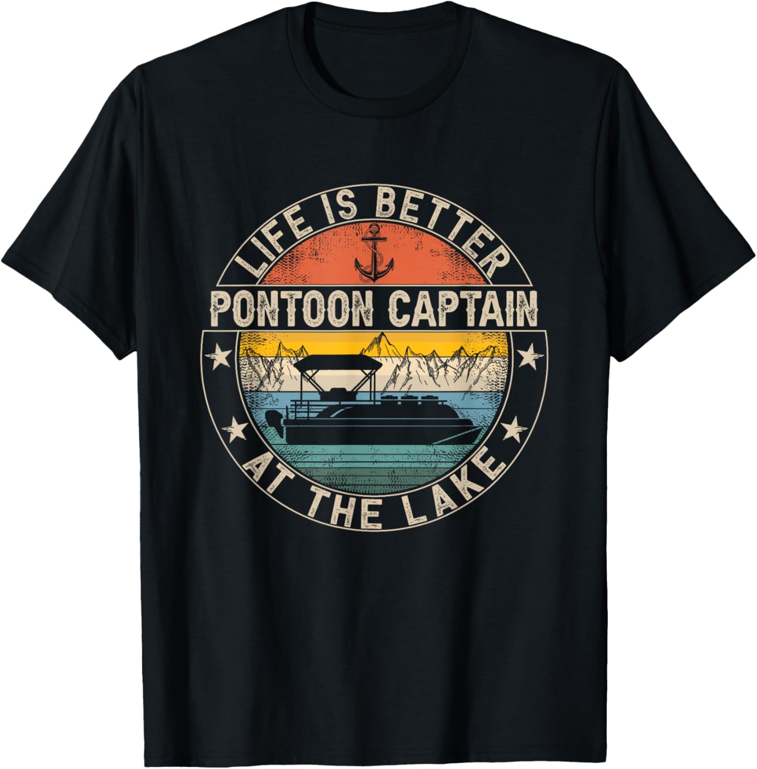 Pontoon Captain Life Is Better At Lake