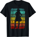 Retro Cowgirl With Gun Distressed