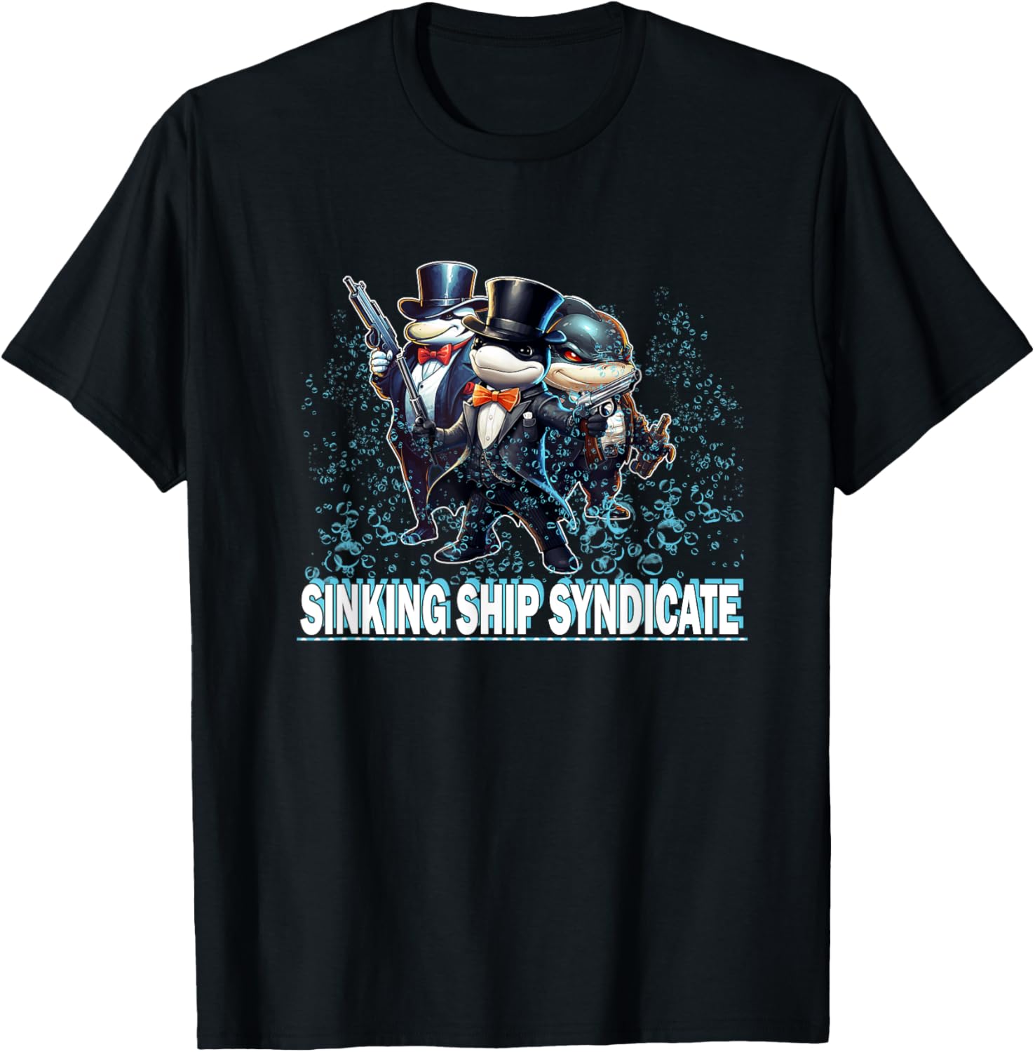Sinking Ship Syndicate Quirky Orca Attacking Boats