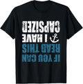 Funny Kayaking Rafting Motorboat Capsize Apparel Unisex Adults