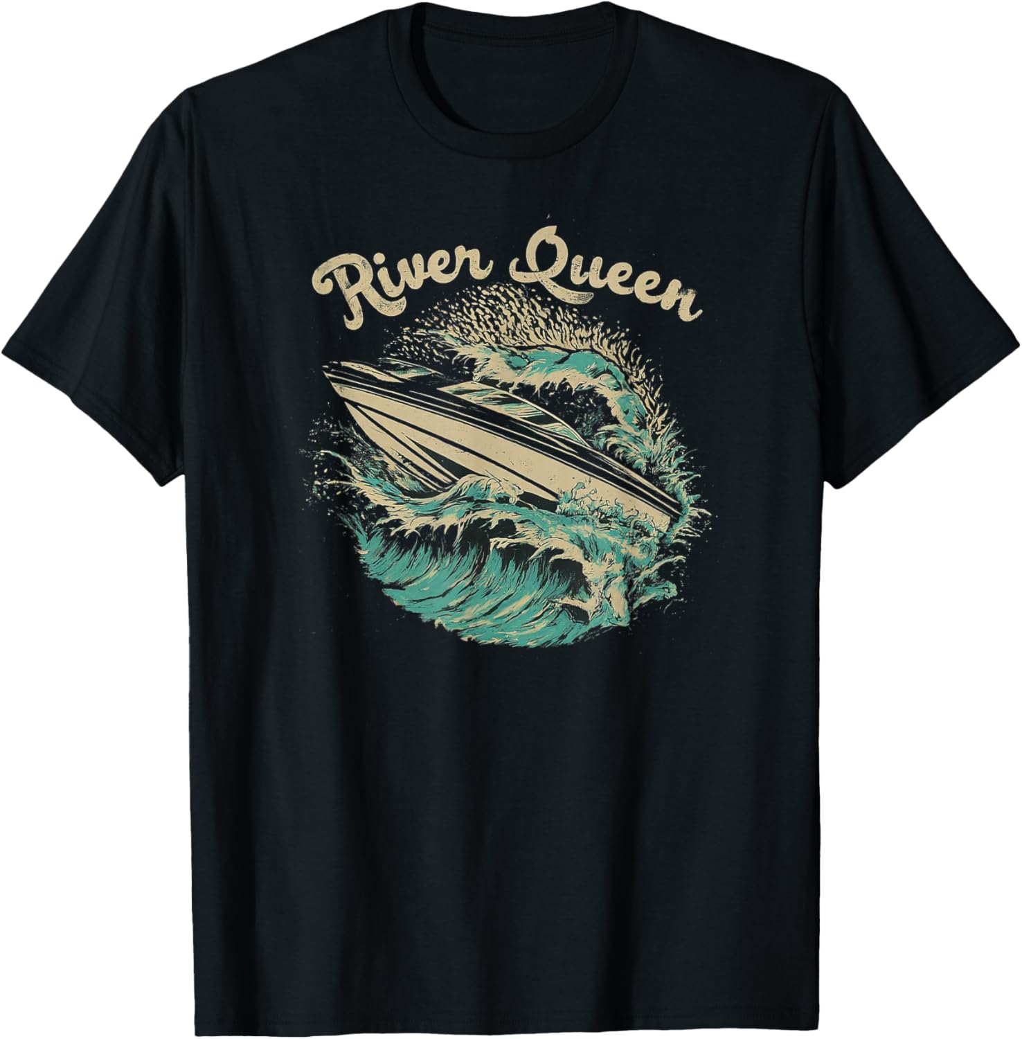 Big Wave River Queen Ski Boat