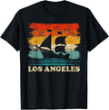 Los Angeles Sailing Vintage Sailboat Summer Boating Sailor
