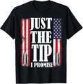 Just Tip I Promise Bullet Usa Flag Gun Lovers Birthday