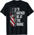 Id Rather Be At Gun Range Usa Ar15 Funny Guns Owner