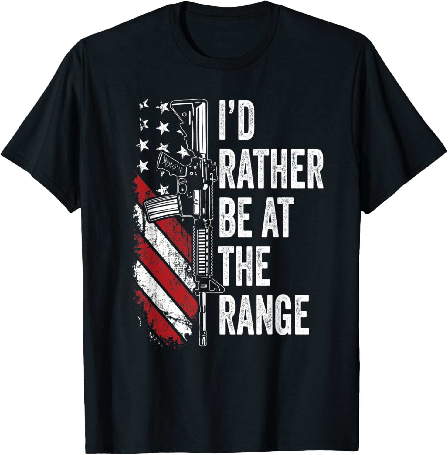 Id Rather Be At Gun Range Usa Ar15 Funny Guns Owner