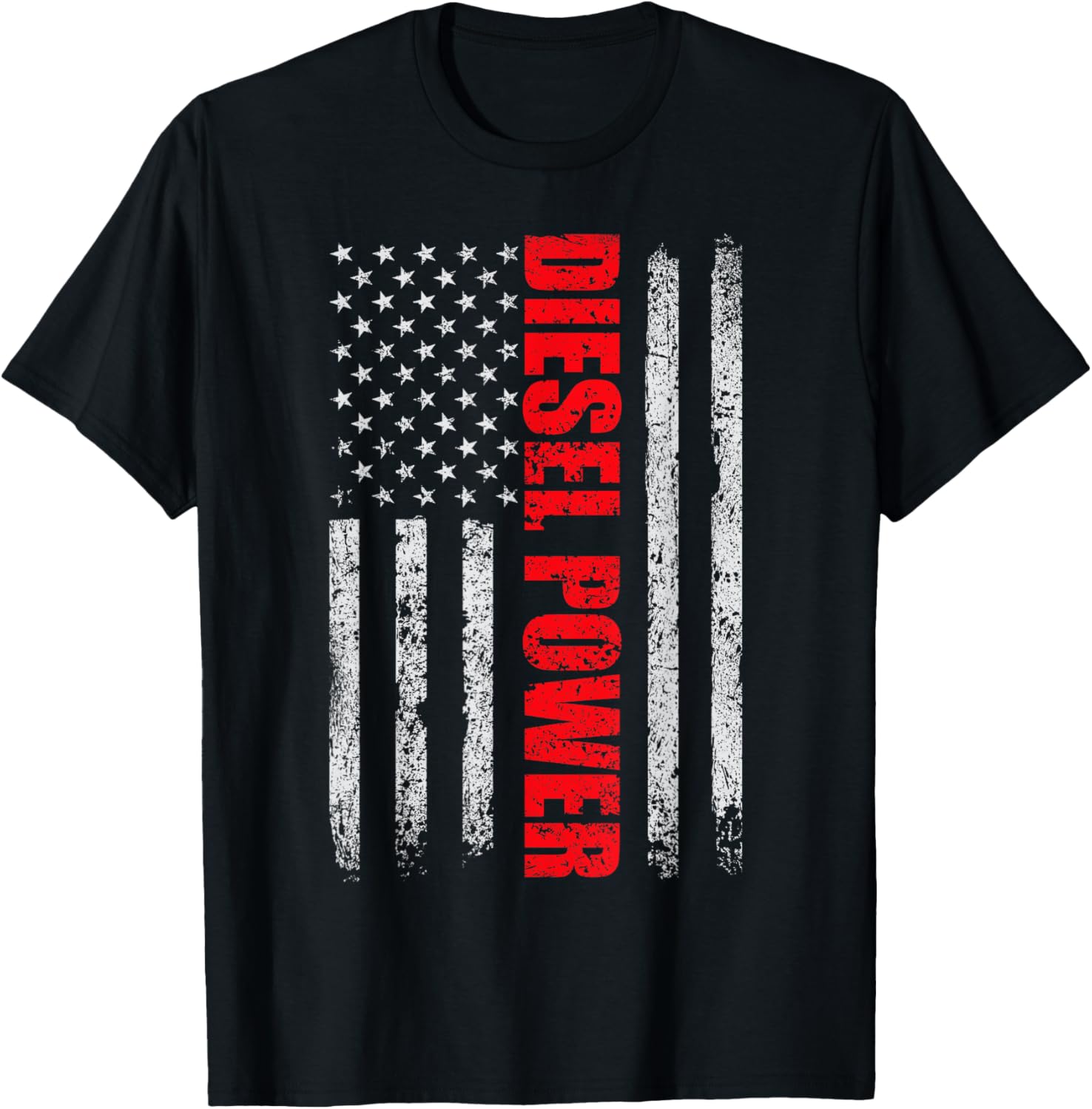 American Flag Power Rolling Coal Truck Brothers T