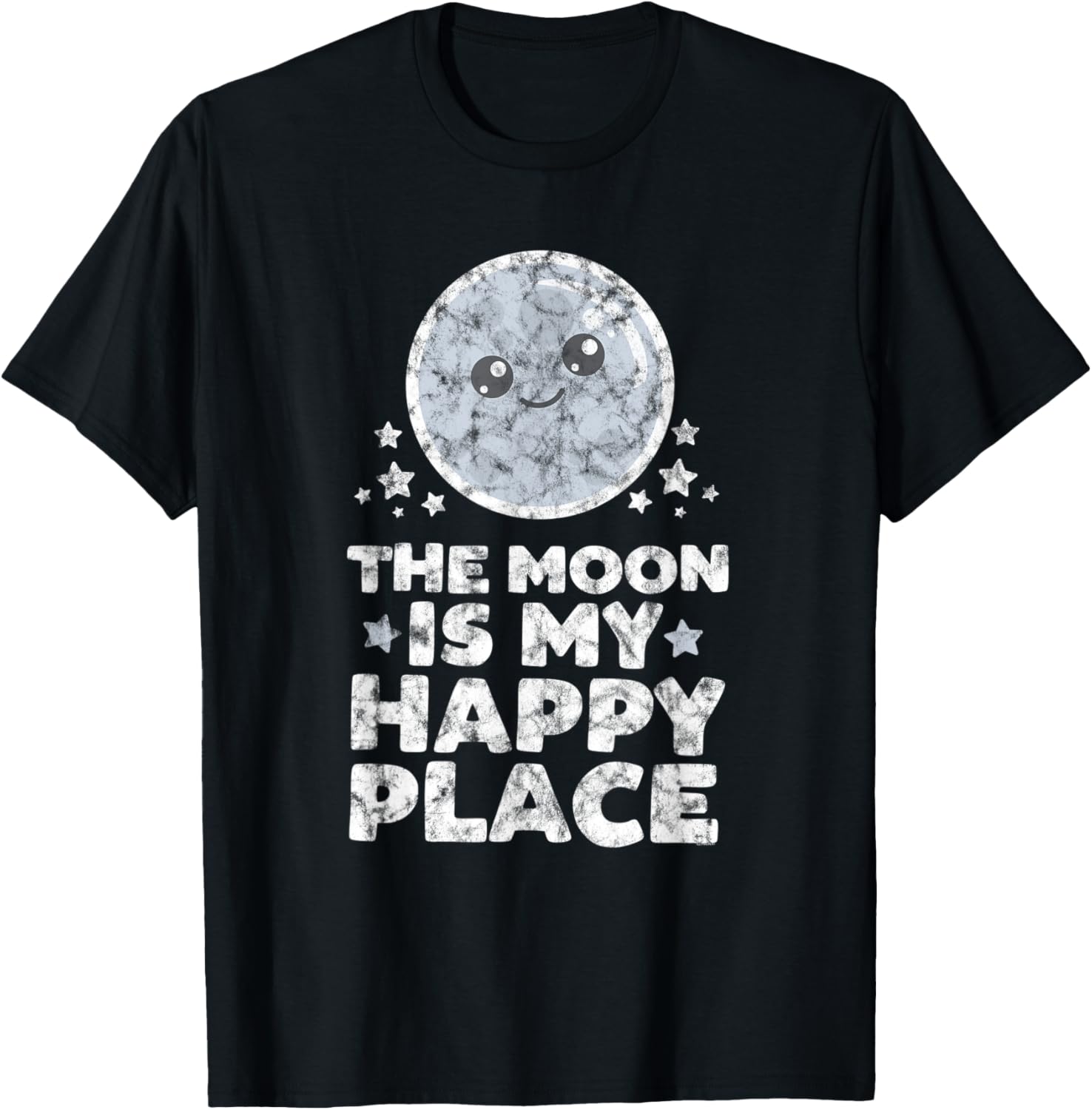The Moon is My Happy Place | Kawaii Planet Space Astronomer