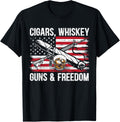 Mens Cigars Whiskey Guns Freedom