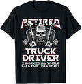 Retired Truck Driver Trucker Diesel Semi Rig Retirement