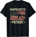 Unapologetic Patriot Patriotic Usa Pro Gun Ar15 Funny Gun T Shirt Women