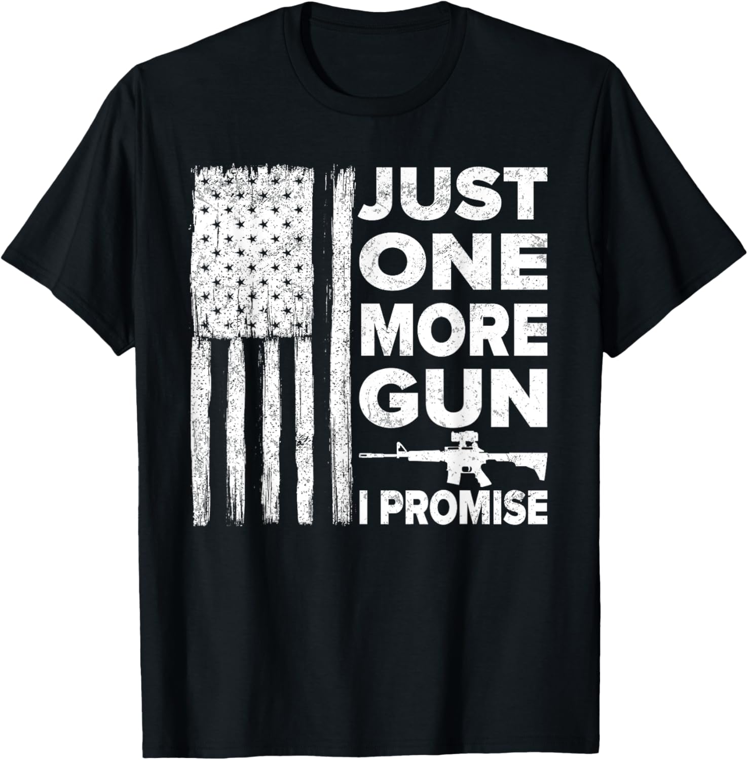 Just One More Gun I Promise Patriotic Design Husband