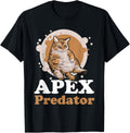 Apex Predator Cat Lover Apparel T Shirt Men Women