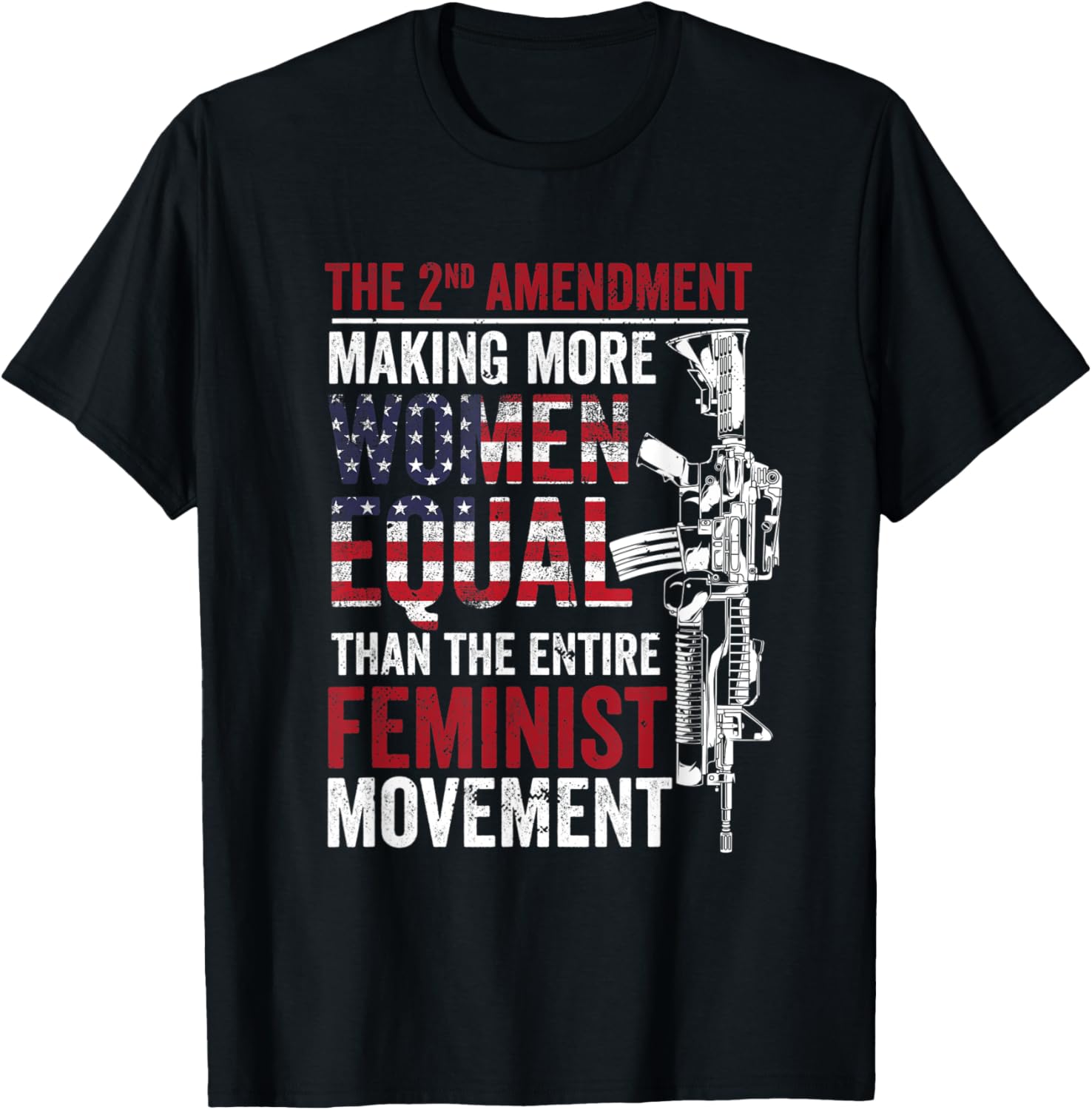 2Nd Amendment Design For A American Patriotic Gun