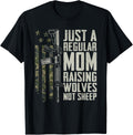 Regular Mom Raising Wolves Not Sheep Soldier Ar15 Gun Usa