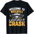 Welcome to Roswell Great Place Funny Alien UFO Distressed
