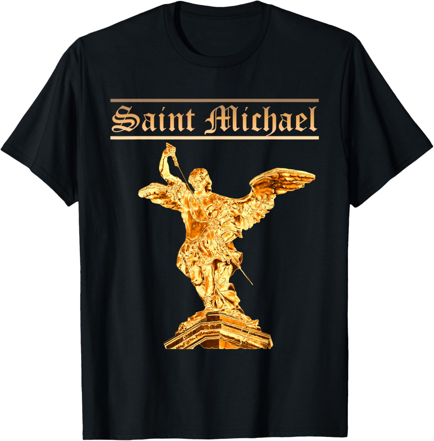 Golden Archangel Saint Michael